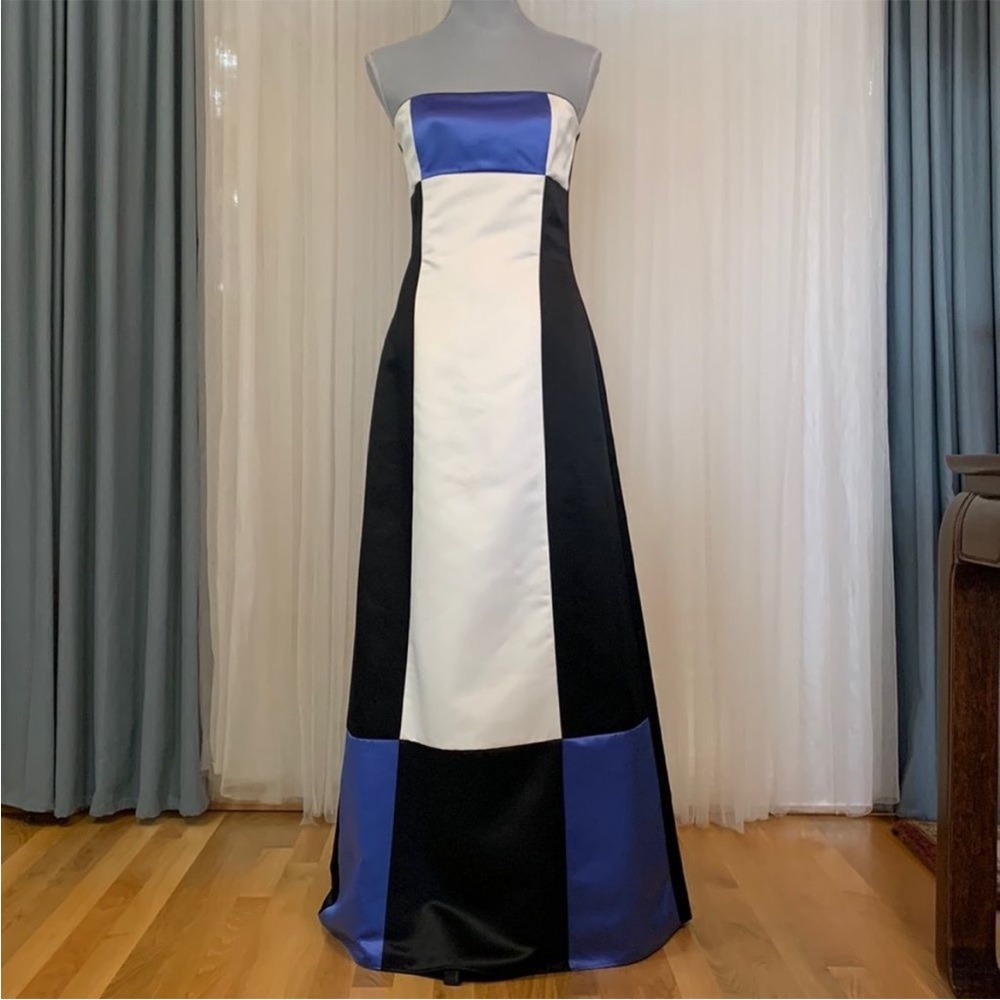 GUNNE SAXX x Jessica McClintock vintage gown strapless